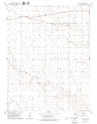 Download a high-resolution, GPS-compatible USGS topo map for Oakley SW, KS (1979 edition)