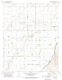 Download a high-resolution, GPS-compatible USGS topo map for Offerle SE, KS (1974 edition)