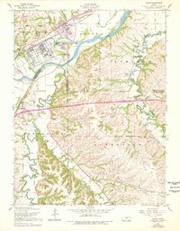 Download a high-resolution, GPS-compatible USGS topo map for Ogden, KS (1978 edition)