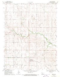 Download a high-resolution, GPS-compatible USGS topo map for Olmitz, KS (1971 edition)