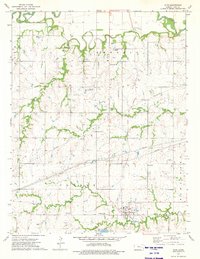 Download a high-resolution, GPS-compatible USGS topo map for Olpe, KS (1975 edition)