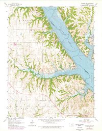 Download a high-resolution, GPS-compatible USGS topo map for Olsburg SW, KS (1978 edition)