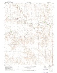 Download a high-resolution, GPS-compatible USGS topo map for Orion NE, KS (1974 edition)