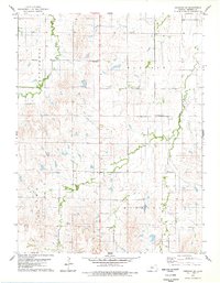 Download a high-resolution, GPS-compatible USGS topo map for Osborne SW, KS (1979 edition)