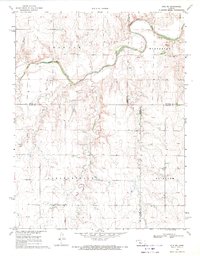 Download a high-resolution, GPS-compatible USGS topo map for Otis NE, KS (1971 edition)