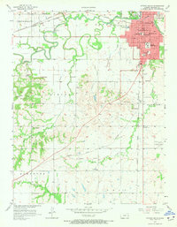 Download a high-resolution, GPS-compatible USGS topo map for Ottawa South, KS (1973 edition)