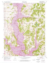Download a high-resolution, GPS-compatible USGS topo map for Ozawkie, KS (1976 edition)