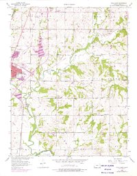 Download a high-resolution, GPS-compatible USGS topo map for Paola East, KS (1976 edition)