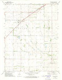 Download a high-resolution, GPS-compatible USGS topo map for Partridge, KS (1974 edition)