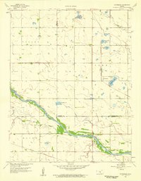 Download a high-resolution, GPS-compatible USGS topo map for Patterson, KS (1959 edition)