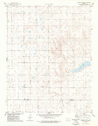 Download a high-resolution, GPS-compatible USGS topo map for Pawnee Mound, KS (1978 edition)