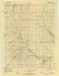 Download a high-resolution, GPS-compatible USGS topo map for Peabody NW, KS (1958 edition)