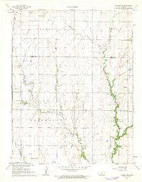 Download a high-resolution, GPS-compatible USGS topo map for Peabody SE, KS (1963 edition)