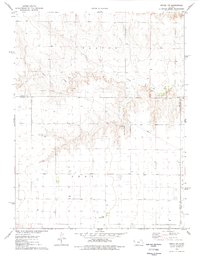 Download a high-resolution, GPS-compatible USGS topo map for Pence NW, KS (1978 edition)