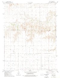 Download a high-resolution, GPS-compatible USGS topo map for Pence, KS (1978 edition)