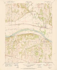 1950 Map of Perry