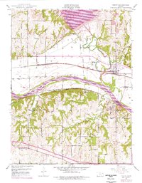 Download a high-resolution, GPS-compatible USGS topo map for Perry, KS (1976 edition)