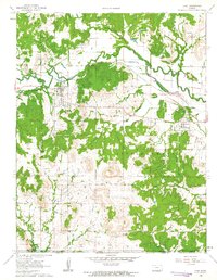 Download a high-resolution, GPS-compatible USGS topo map for Peru, KS (1963 edition)