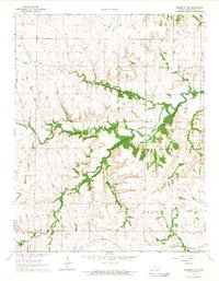Download a high-resolution, GPS-compatible USGS topo map for Piedmont NE, KS (1965 edition)