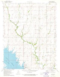 Download a high-resolution, GPS-compatible USGS topo map for Pilsen, KS (1973 edition)