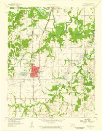 Download a high-resolution, GPS-compatible USGS topo map for Pleasanton, KS (1959 edition)