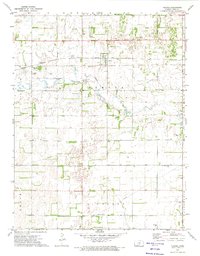 Download a high-resolution, GPS-compatible USGS topo map for Plevna, KS (1974 edition)