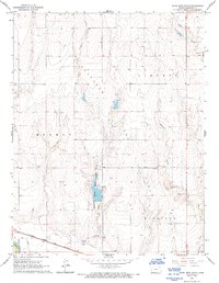 Download a high-resolution, GPS-compatible USGS topo map for Plum Creek South, KS (1993 edition)