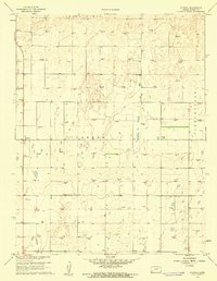 Download a high-resolution, GPS-compatible USGS topo map for Plymell, KS (1961 edition)