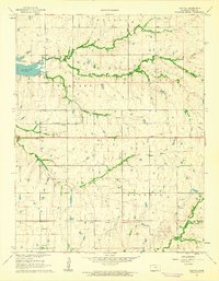 Download a high-resolution, GPS-compatible USGS topo map for Pontiac, KS (1962 edition)