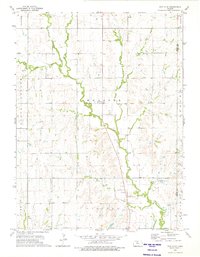 Download a high-resolution, GPS-compatible USGS topo map for Portis NE, KS (1975 edition)