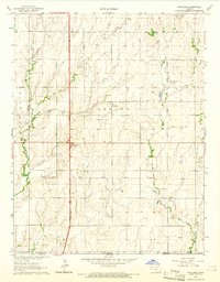 Download a high-resolution, GPS-compatible USGS topo map for Portland, KS (1966 edition)