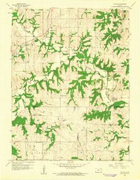 Download a high-resolution, GPS-compatible USGS topo map for Potter, KS (1961 edition)