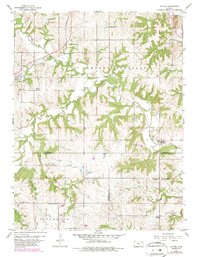 Download a high-resolution, GPS-compatible USGS topo map for Potter, KS (1986 edition)