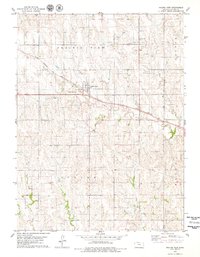 Download a high-resolution, GPS-compatible USGS topo map for Prairie View, KS (1979 edition)