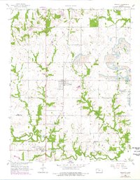 Download a high-resolution, GPS-compatible USGS topo map for Prescott, KS (1978 edition)