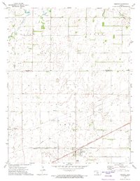 Download a high-resolution, GPS-compatible USGS topo map for Preston, KS (1974 edition)