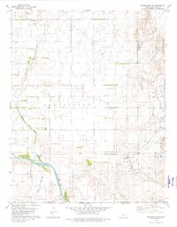 Download a high-resolution, GPS-compatible USGS topo map for Protection SW, KS (1980 edition)