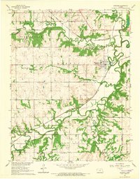 Download a high-resolution, GPS-compatible USGS topo map for Quenemo, KS (1966 edition)