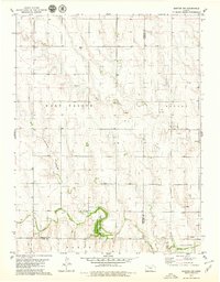 preview thumbnail of historical topo map of Sheridan County, KS in 1979