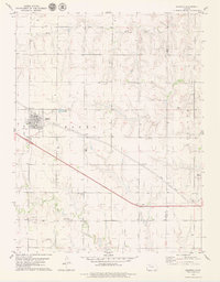 Download a high-resolution, GPS-compatible USGS topo map for Quinter, KS (1979 edition)