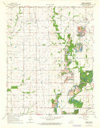 Download a high-resolution, GPS-compatible USGS topo map for Radley, KS (1964 edition)