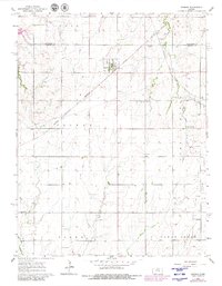 Download a high-resolution, GPS-compatible USGS topo map for Ramona, KS (1980 edition)