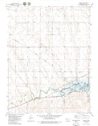 Download a high-resolution, GPS-compatible USGS topo map for Reager, KS (1979 edition)