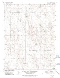 Download a high-resolution, GPS-compatible USGS topo map for Redline Church, KS (1993 edition)