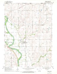 Download a high-resolution, GPS-compatible USGS topo map for Republic, KS (1971 edition)
