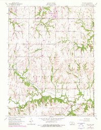 Download a high-resolution, GPS-compatible USGS topo map for Richland, KS (1982 edition)