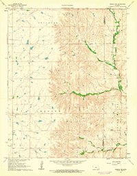 Download a high-resolution, GPS-compatible USGS topo map for Rosalia NE, KS (1962 edition)