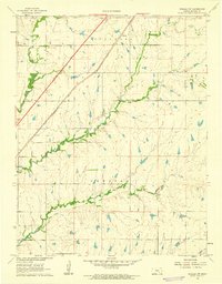 Download a high-resolution, GPS-compatible USGS topo map for Rosalia NW, KS (1962 edition)