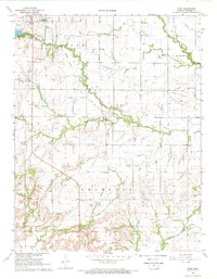 Download a high-resolution, GPS-compatible USGS topo map for Rose, KS (1969 edition)