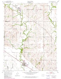 Download a high-resolution, GPS-compatible USGS topo map for Rossville, KS (1982 edition)